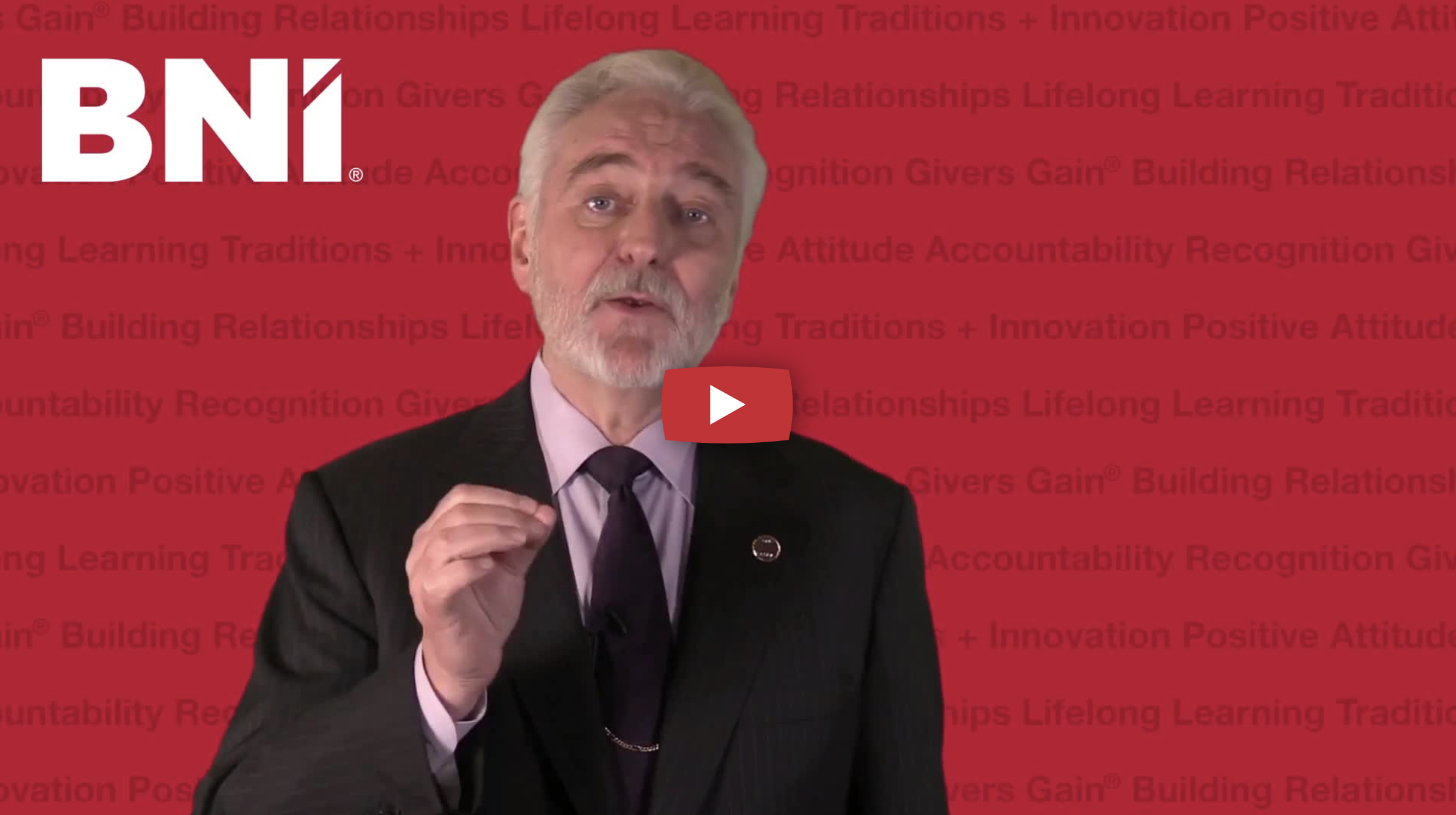 Welcome Message from BNI's founder Ivan Misner