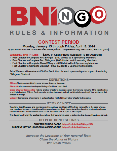 BNIngo 2024 Information